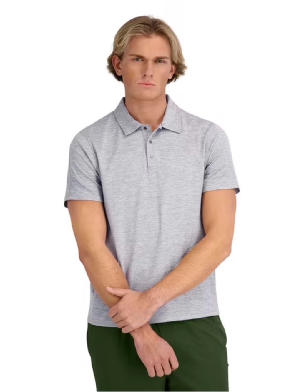 Outdoor Voices GridTek Polo Size XL
New with Tags gray mens short sleeve